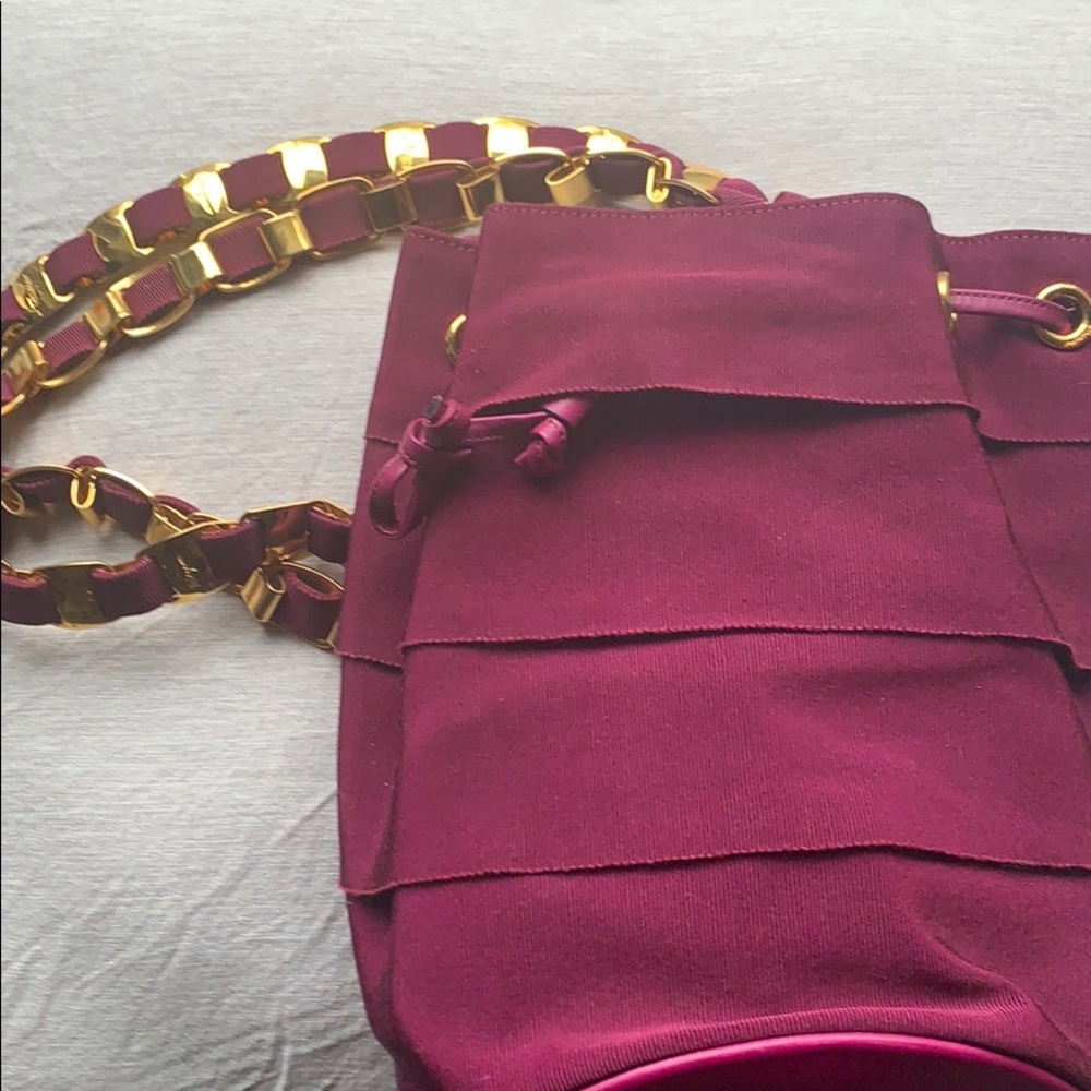 Rare vintage  Salvatore Ferragamo bucket backpack